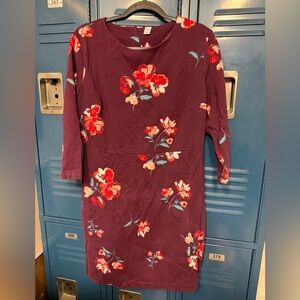 Old Navy Long Sleeve Floral Dress